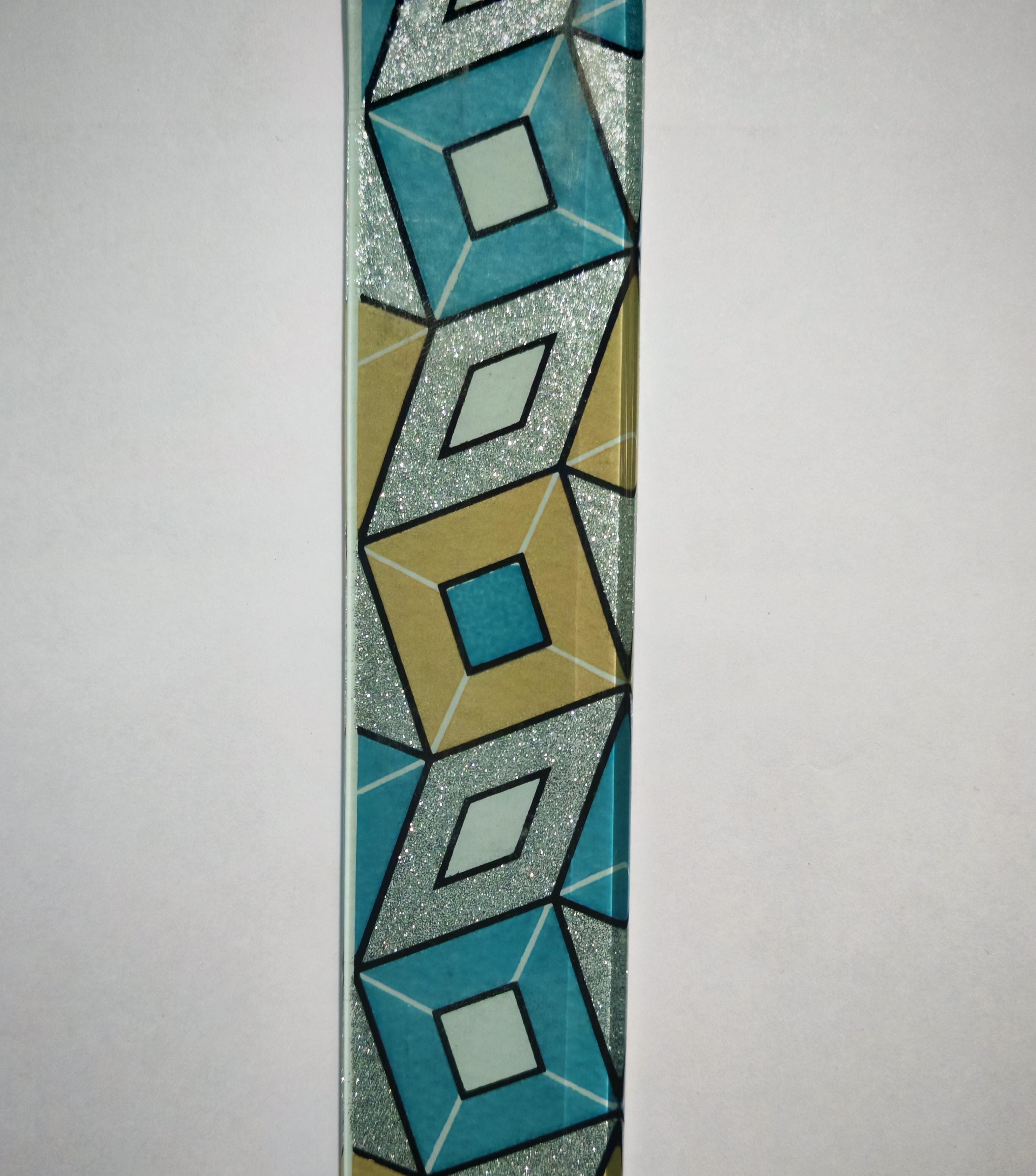 CUADROS TURQUEZA 4CM