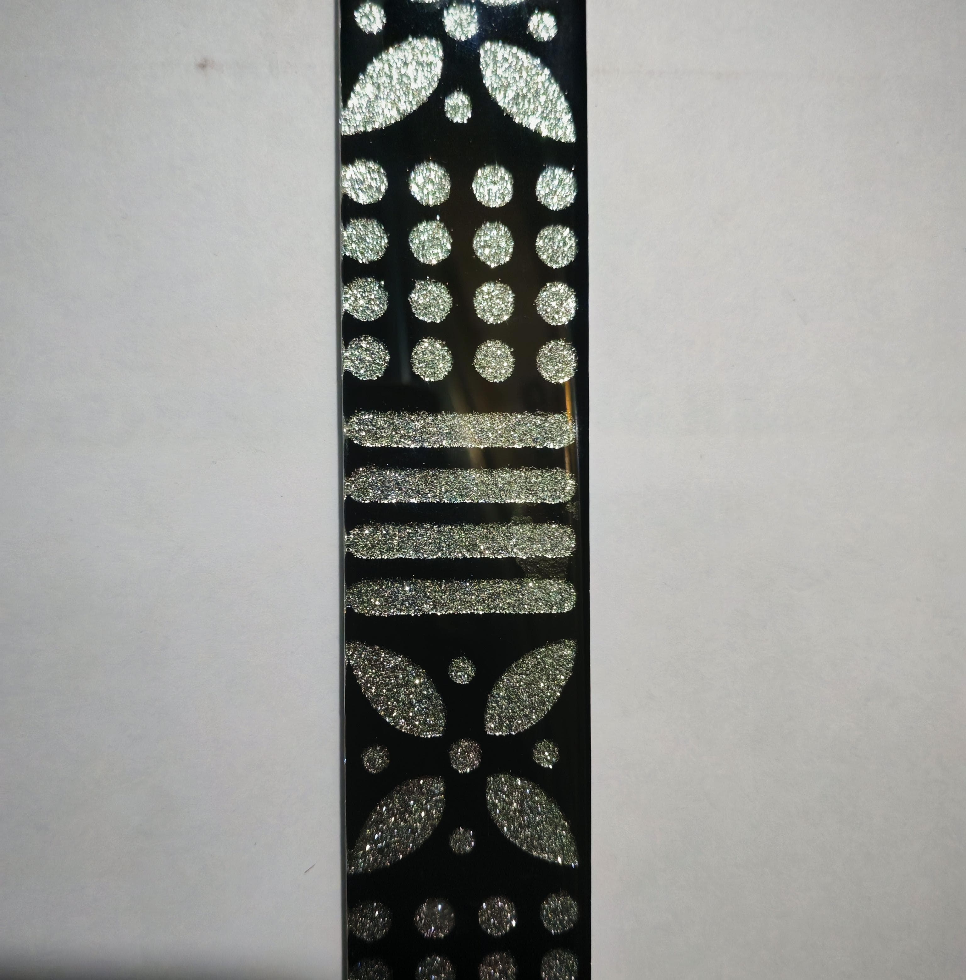 PUNTO FLOR NEGRO 4 CM